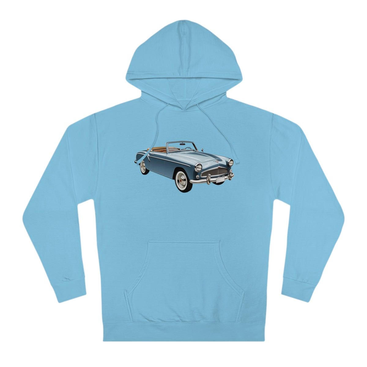 "Classic Convertible Charm" Classic Vintage Car Enthusiast Hoodie/Hooded Sweatshirt