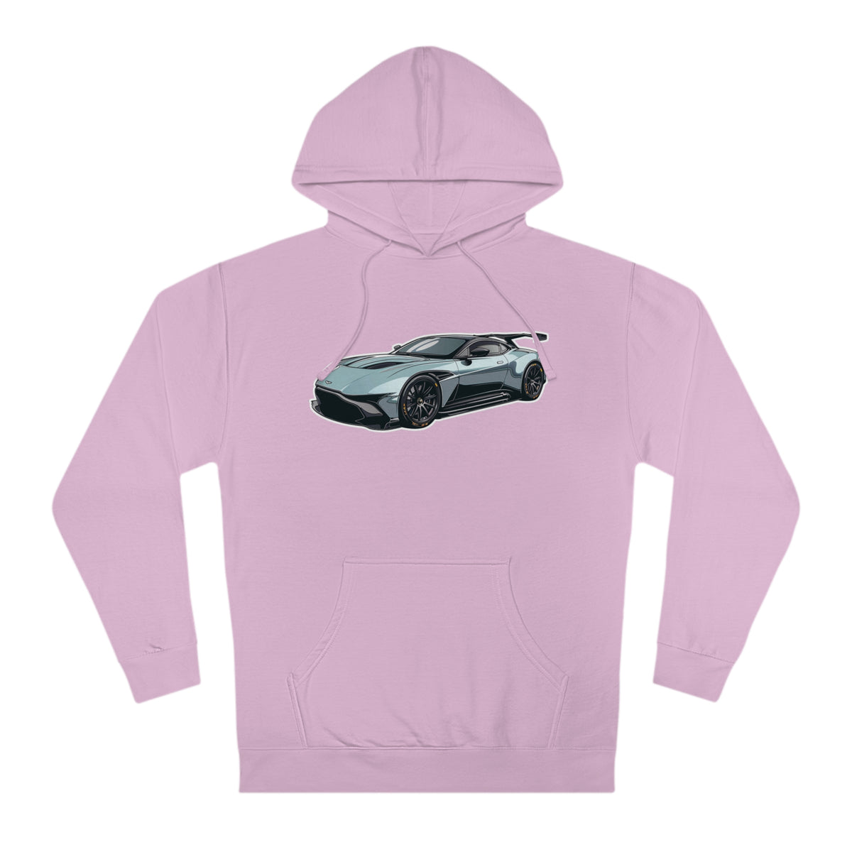 Turbo Thrill Men's Hoodie with Exclusive Aston Martin Graphic Hooded Sweatshirt