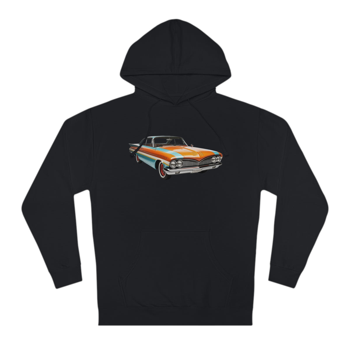 "Sunset Cruiser" Classic Vintage Car Enthusiast Hoodie/Hooded Sweatshirt