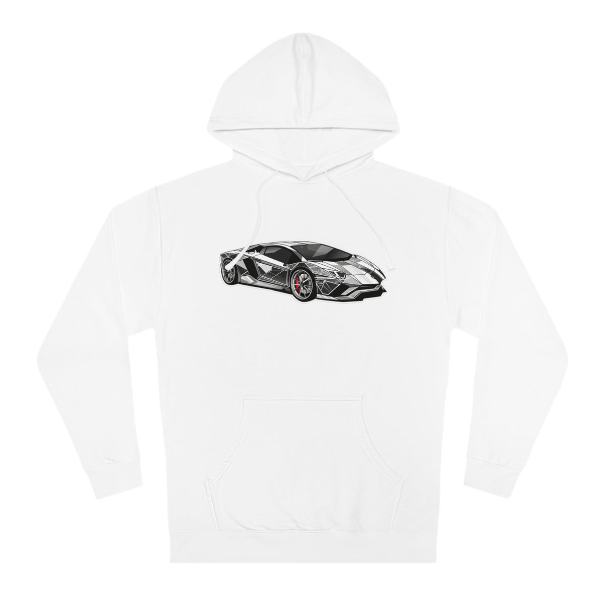 Futurist Fast Car Enthusiast Hoodie/Hooded Sweatshirt
