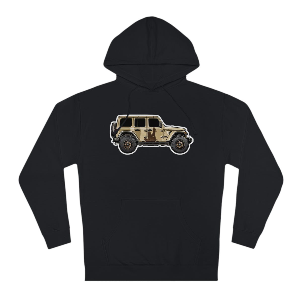 Expedition Trailblazer Hoodie with Mud Badge Jeep Graphic Hooded Sweatshirt