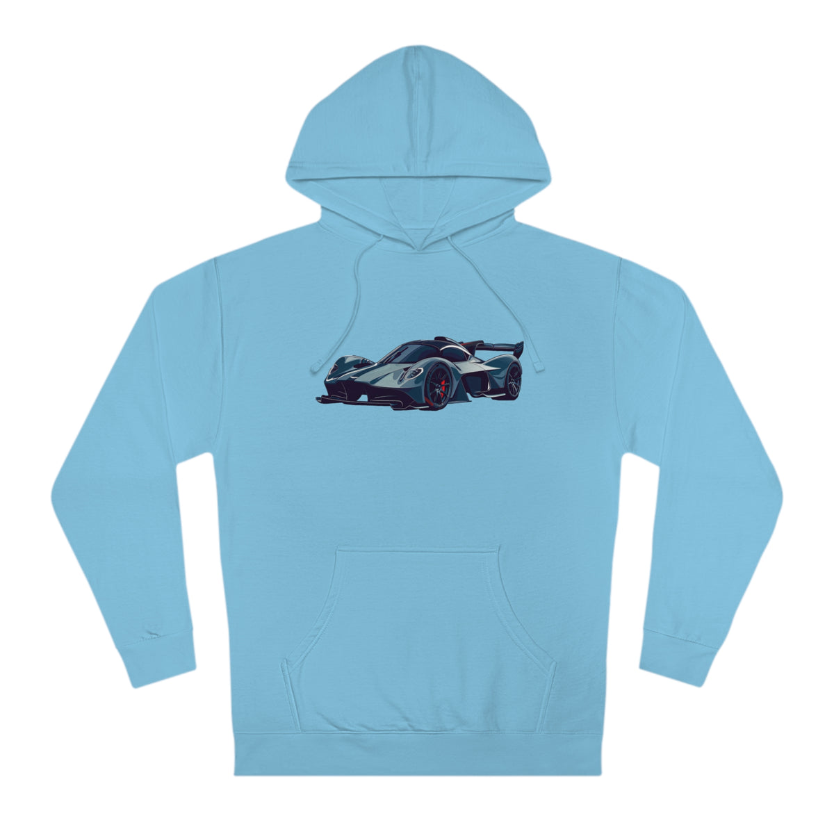 Aero Edge Men's Hoodie with Le Mans Hypercar Graphic Hooded Sweatshirt