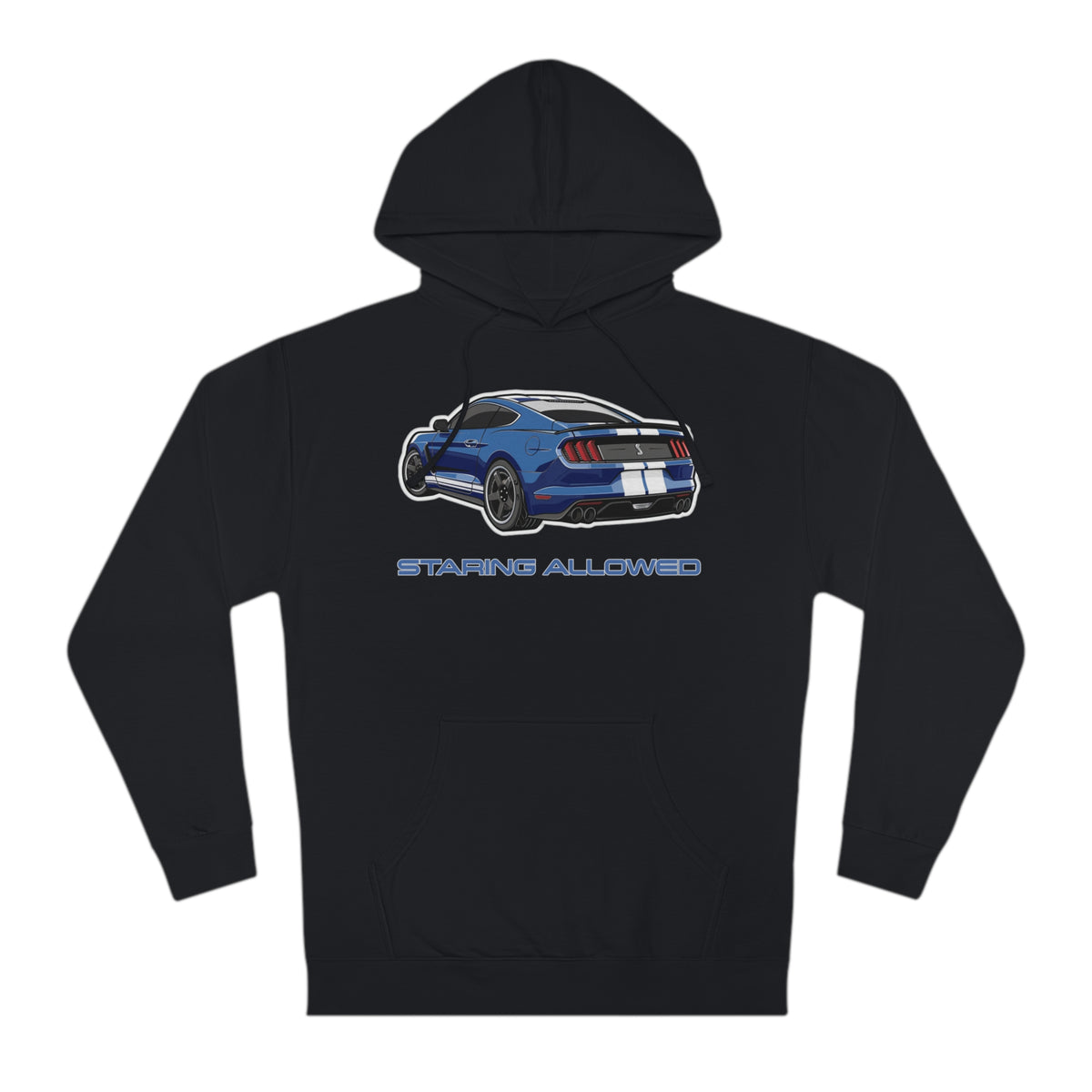 Admire the Power: Shelby GT350 Hoodie - Envy of the Streets Hooded Sweatshirt