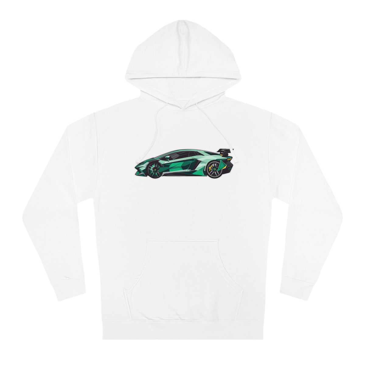 HyperDrive Hoodie: The Ultimate Apparel for the Futurist Racer/Hooded Sweatshirt