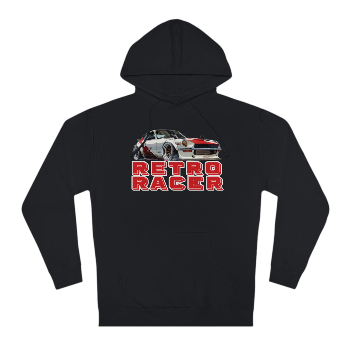 "Retro Racer" JDM-Inspired Hoodie/Hooded Sweatshirt