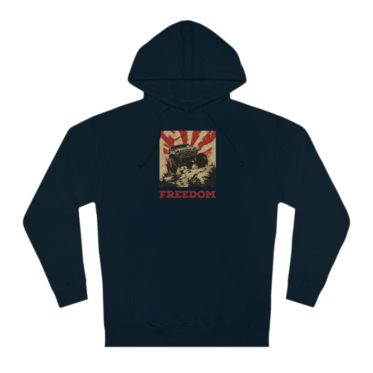 Rebel Spirit Off-Road Men's Hoodie /Hooded Sweatshirt