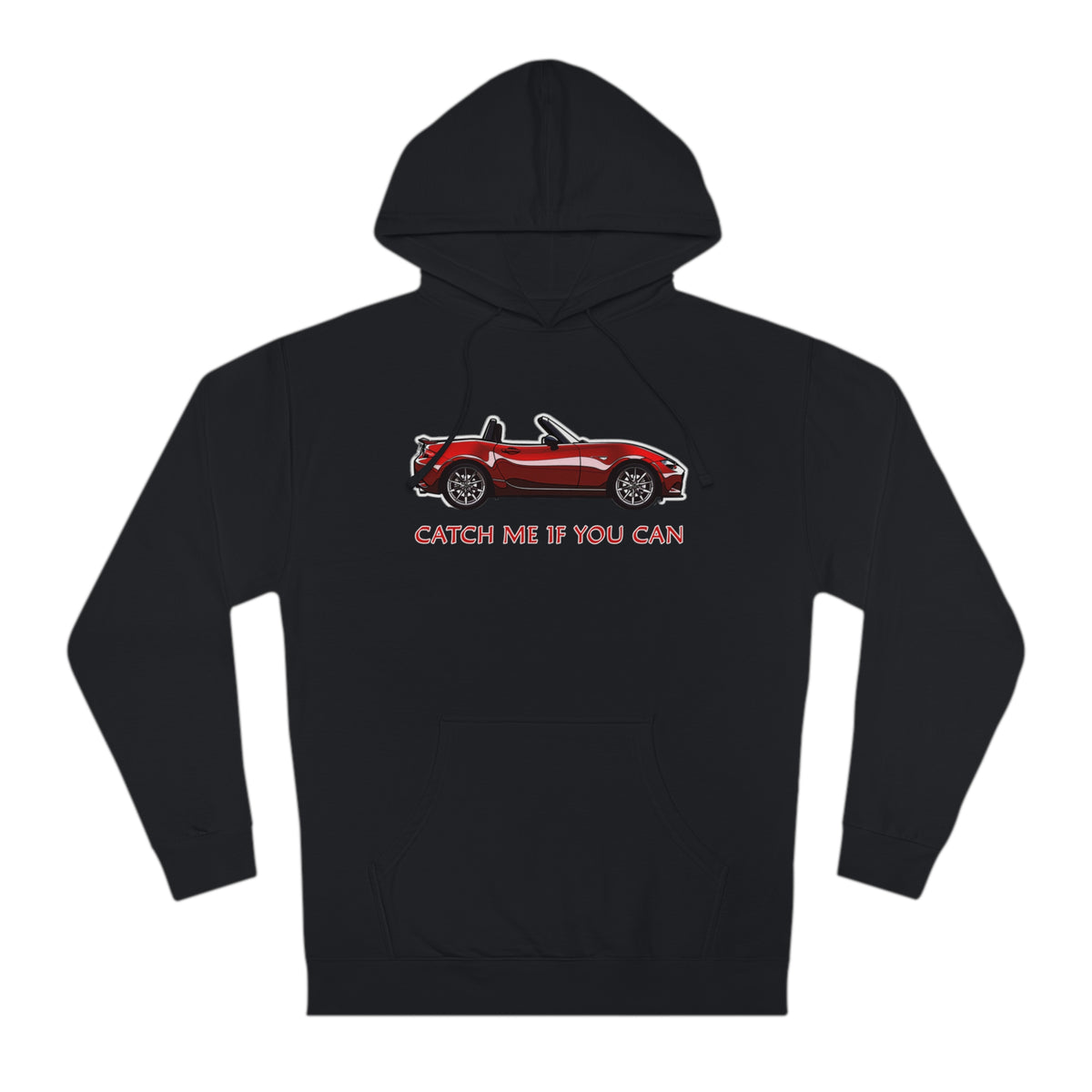 "Red Racer: Catch Me If You Can" JDM Hoodie/Hooded Sweatshirt