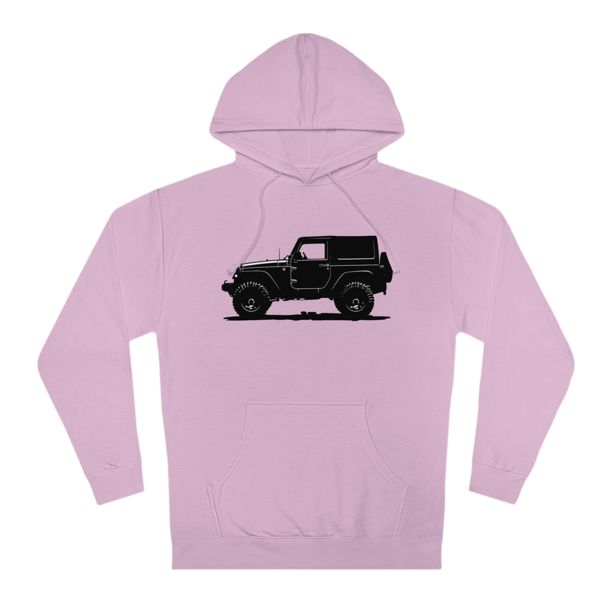 Off-Road Icon Men's Hoodie with Silhouette Graphic Hooded Sweatshirt