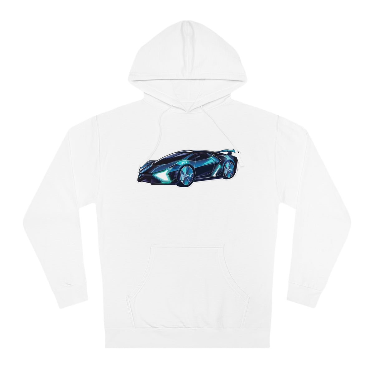 Electro Glide Hoodie: The Future of Style for Car Enthusiasts/Hooded Sweatshirt