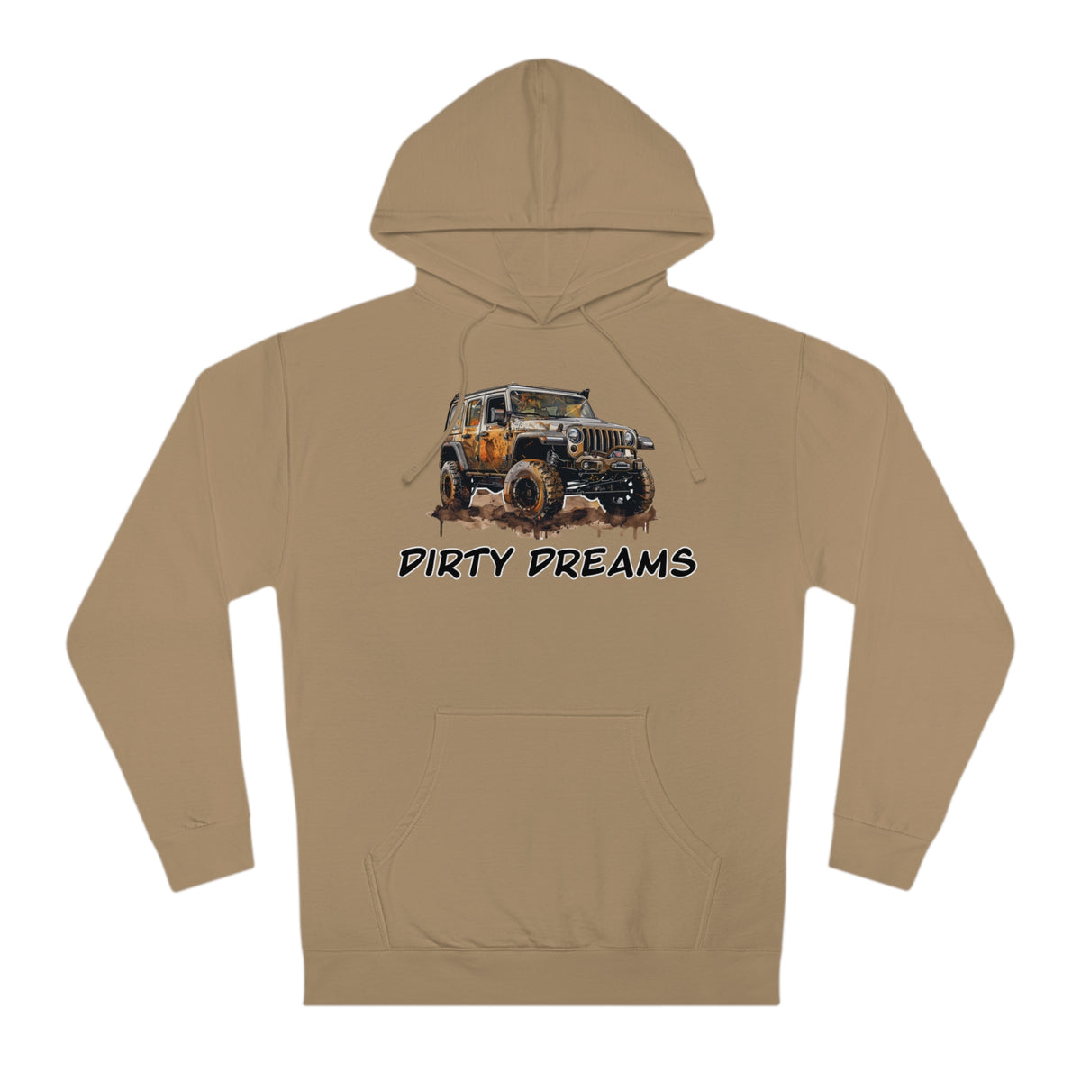 Dirty Dreams Mens Off-Roading Hoodie/ Hooded Sweatshirt