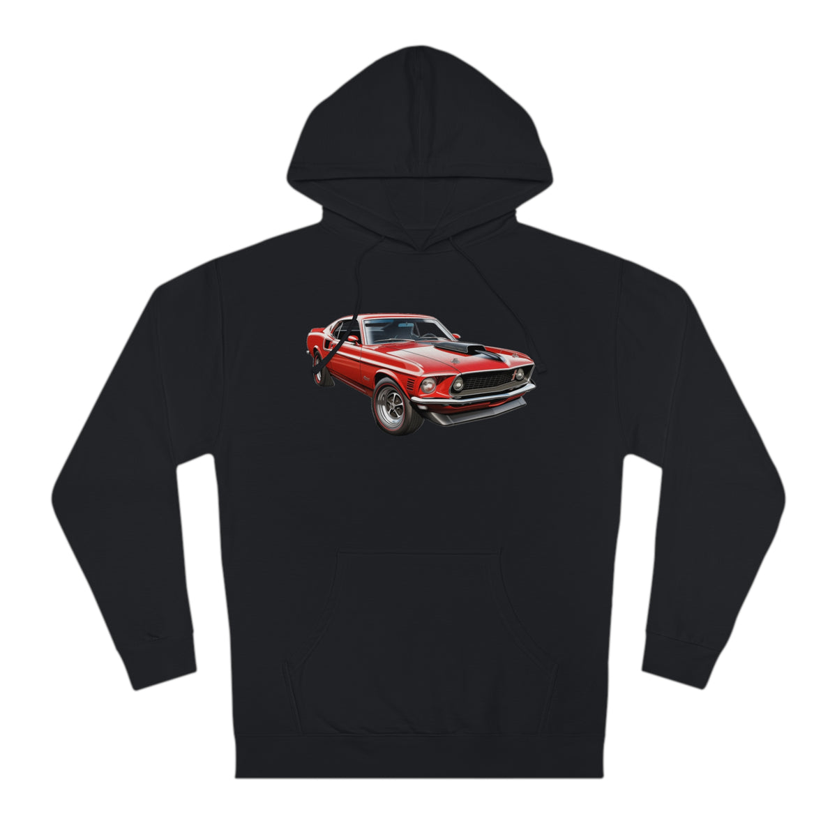 "Mach 1 Majesty" Classic Vintage Car Enthusiast Hoodie/Hooded Sweatshirt