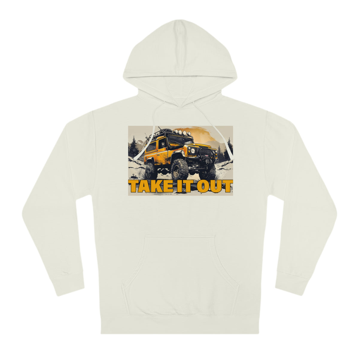 Take It Out Off-Road Conqueror Mens Hoodie /Hooded Sweatshirt