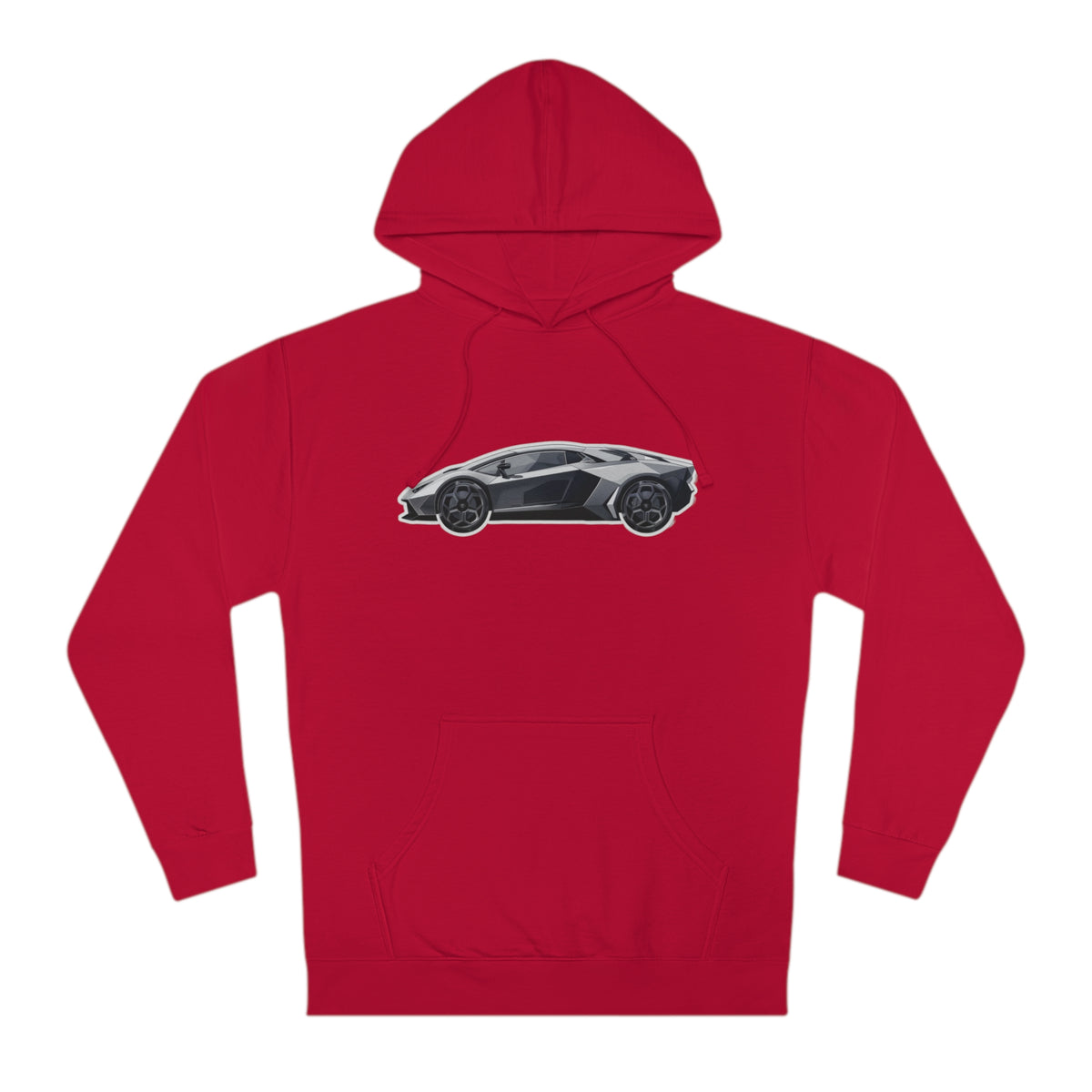 Monochrome Edge Futuristic Style for the Urban Drive Hoodie/Hooded Sweatshirt